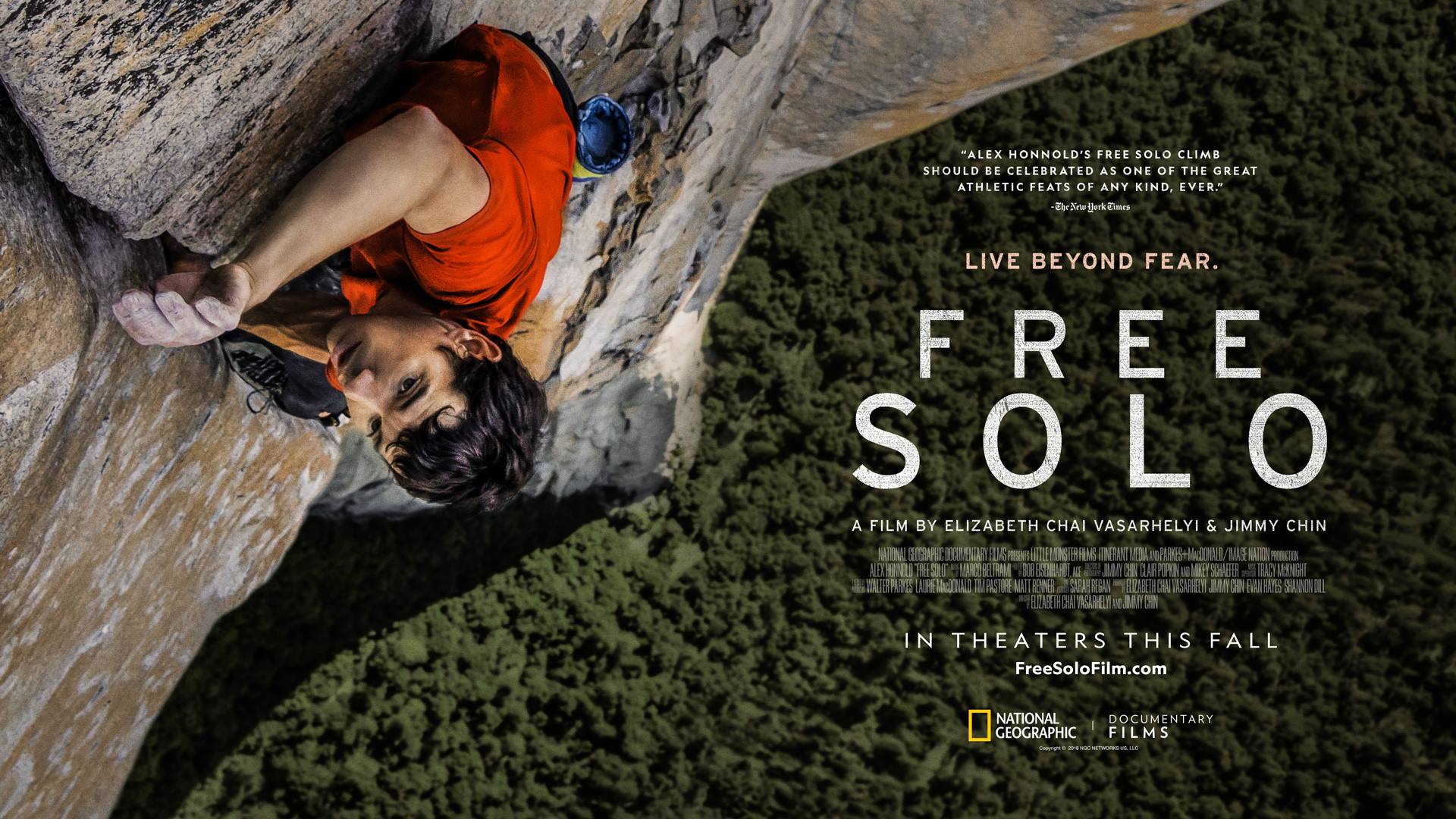 Free Solo The Ryder Magazine Film Series